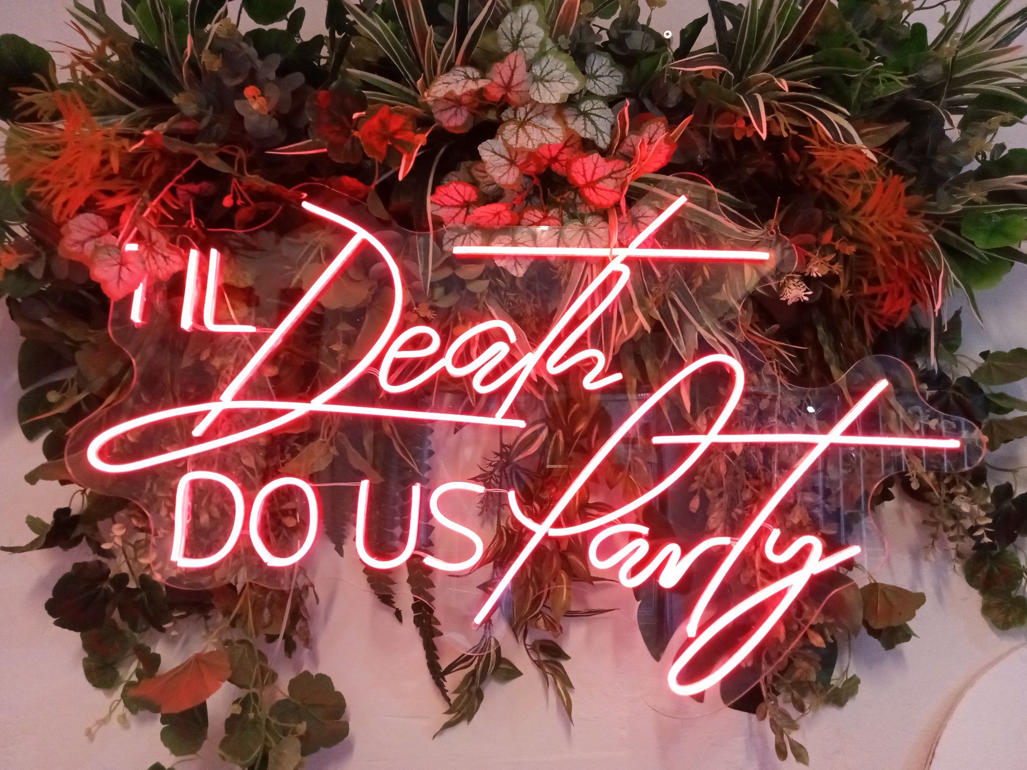 Tıl Death Do Us Party NeonLED - Görsel 2
